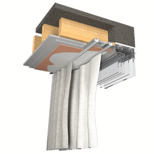 Load image into Gallery viewer, BlindSpace Reese™ Recess Profile suitable for Somfy, Silent Gliss and Lutron Electric Curtain Tracks.