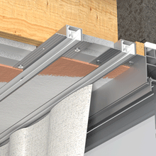 Load image into Gallery viewer, BlindSpace Reese™ Recess Profile suitable for Somfy, Silent Gliss and Lutron Electric Curtain Tracks.