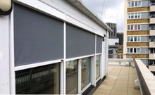 Load image into Gallery viewer, Antiguan Blind - Windproof Outdoor Roller Blind
