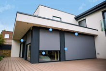 Load image into Gallery viewer, Antiguan Blind - Windproof Outdoor Roller Blind