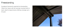 Load image into Gallery viewer, CUBA AWNING - The Strongest UK Made Patio Awning