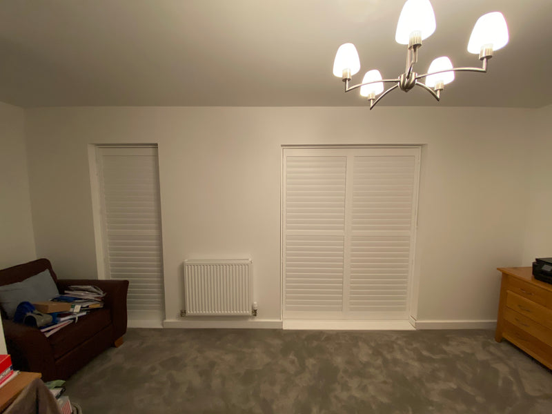 New Build-House Purchase for our Client - Shutters were the Perfect Shading Option for Bart