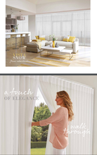 Load image into Gallery viewer, Elegance - A Curtain meets a Voile
